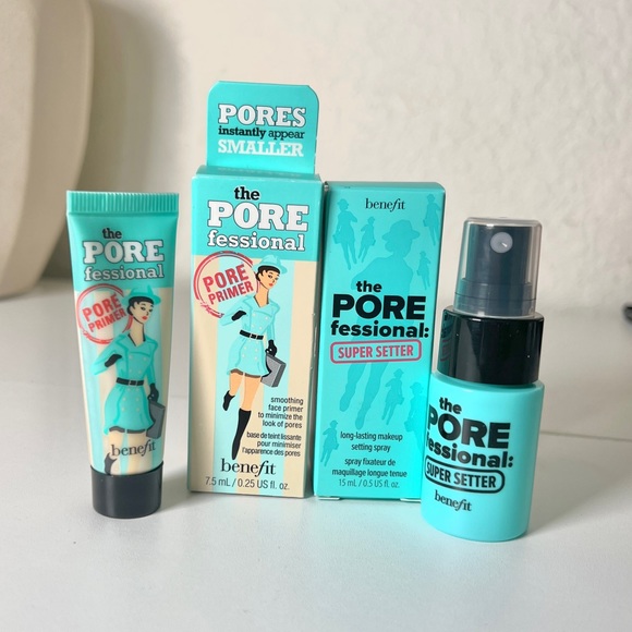 Benefit Cosmetics The PORE fessional Pore Primer and Super Setter MINI Bundle - Picture 1 of 5